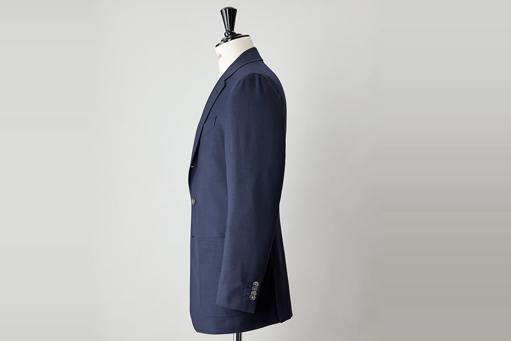 オーダースーツのサルトリア プロメッサ Sartoria Promessa ローマンルック リラックス サイドシルエット